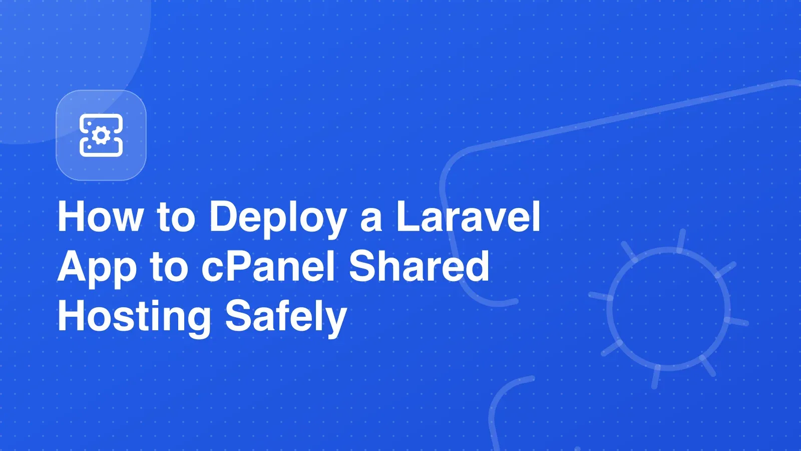A Laravel application folder being uploaded to a cPanel hosting control panel